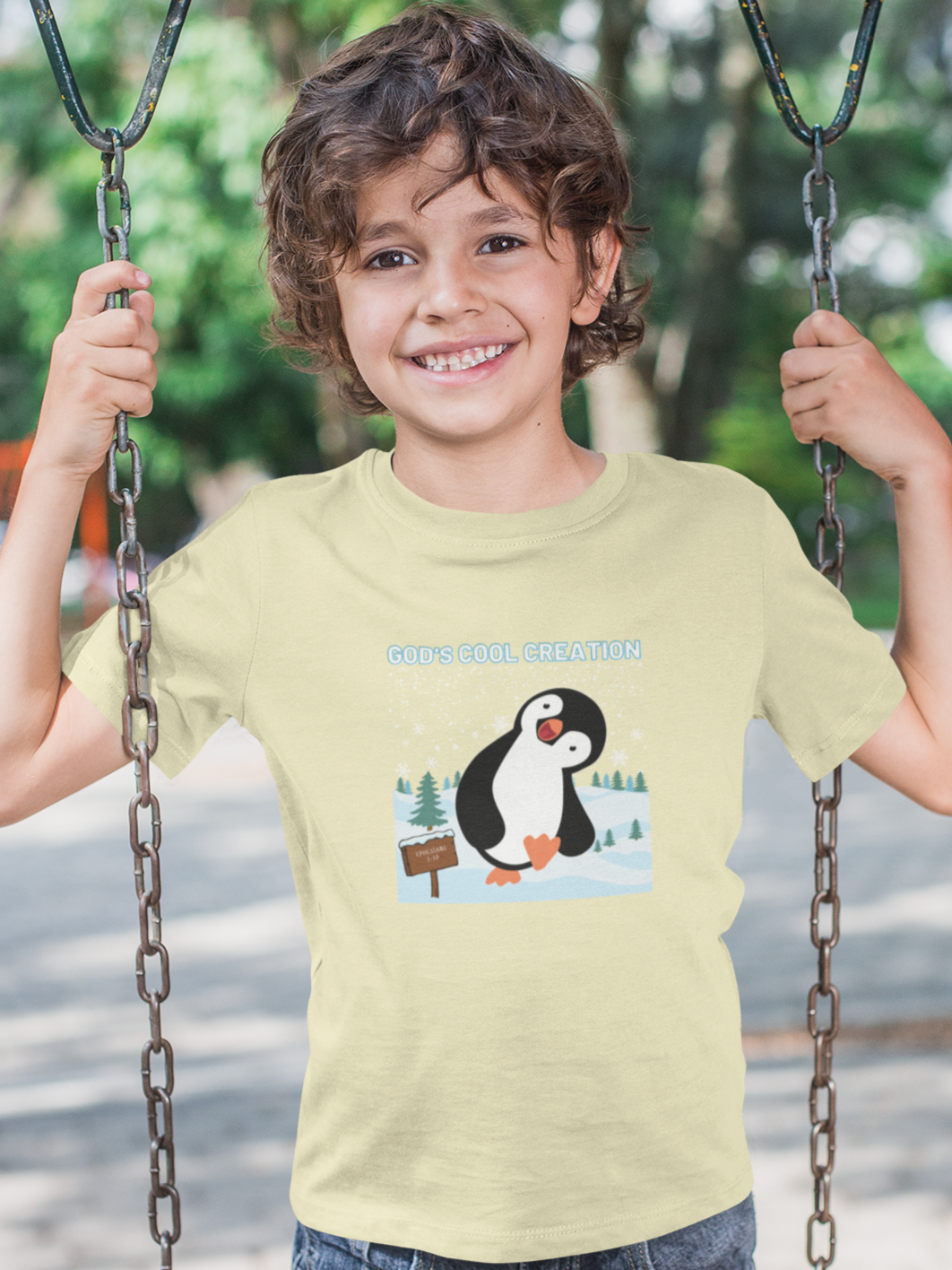 "God's Cool Creation" Boys' Christian T-Shirt