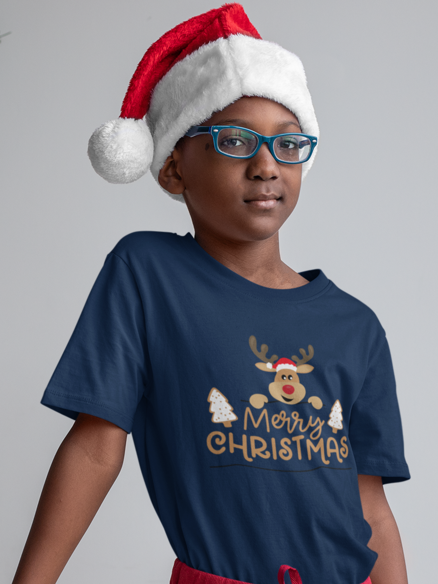 "Merry Christmas" boys christmas t-shirt