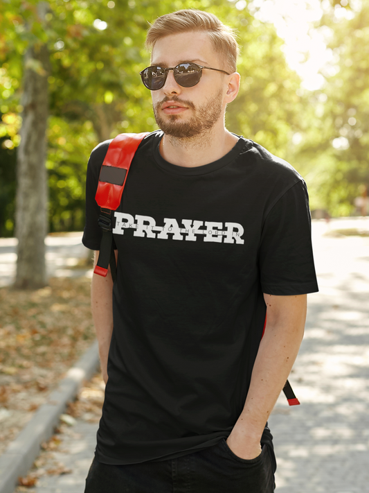 Black "Take it to the Lord in Prayer" unisex christian t-shirt