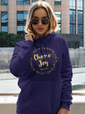 “Choose Joy” unisex Christian hooded sweatshirt