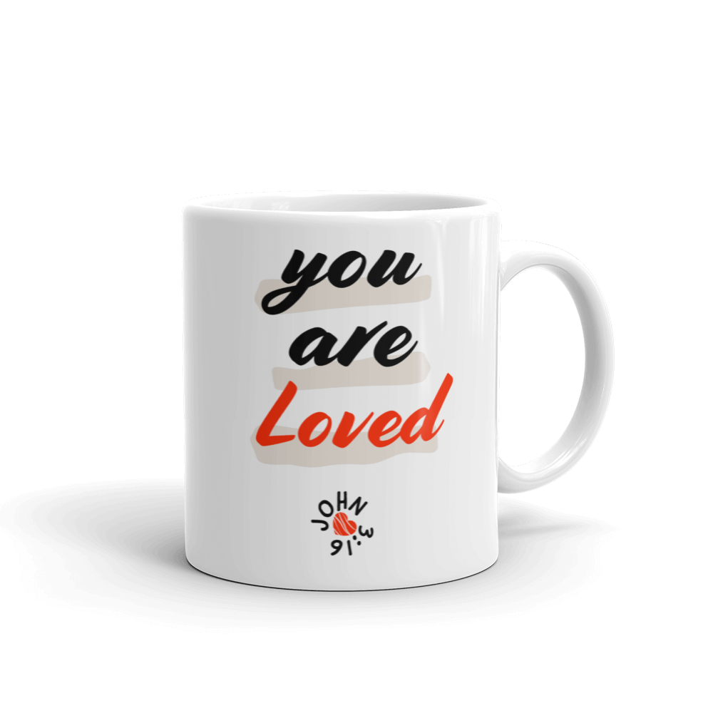 "John 3:16 - For God so loved the world" - Christian Coffee Mug