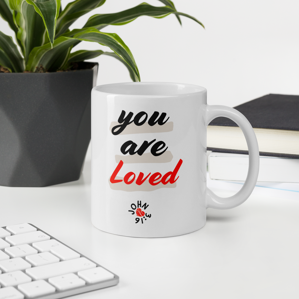 "John 3:16 - For God so loved the world" - Christian Coffee Mug