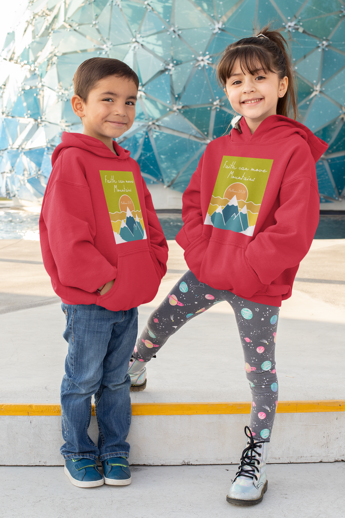 Kids hooded sweatshirts