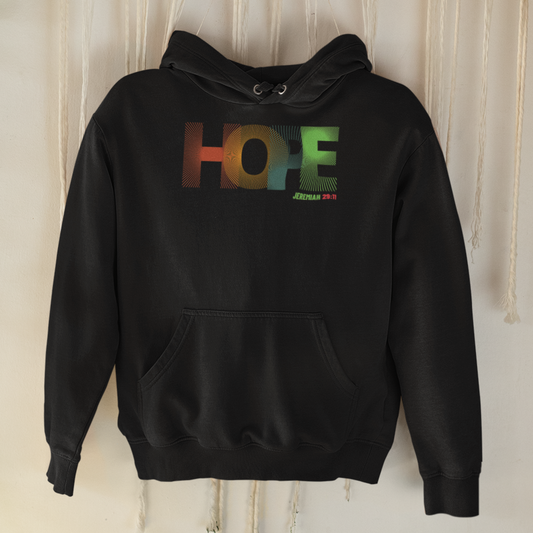 "Hope" unisex Christian hooded sweatshirt