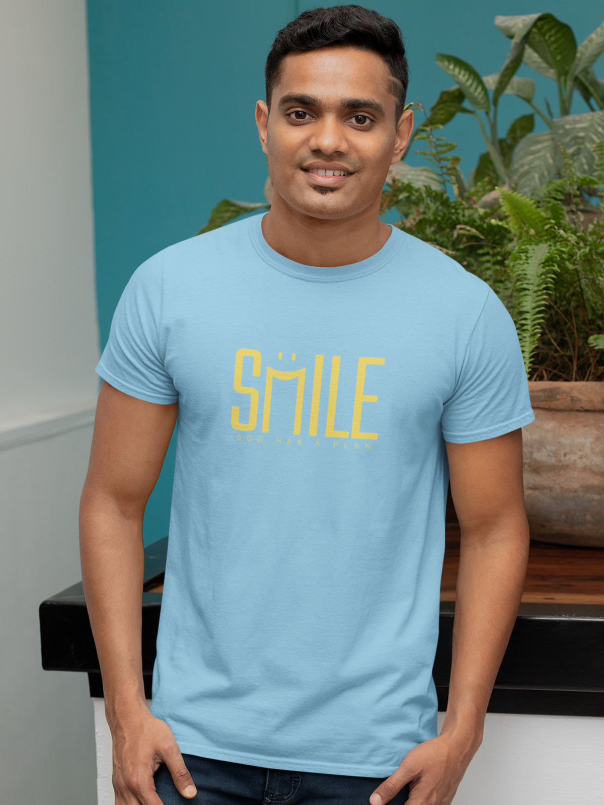 "Smile, God Has a Plan" Unisex Christian T-Shirt