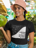 "I will sing of the mercies of the LORD forever" womens Christian t-shirt