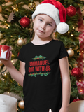 "Emmanuel - God with Us" Christmas girls t-shirt