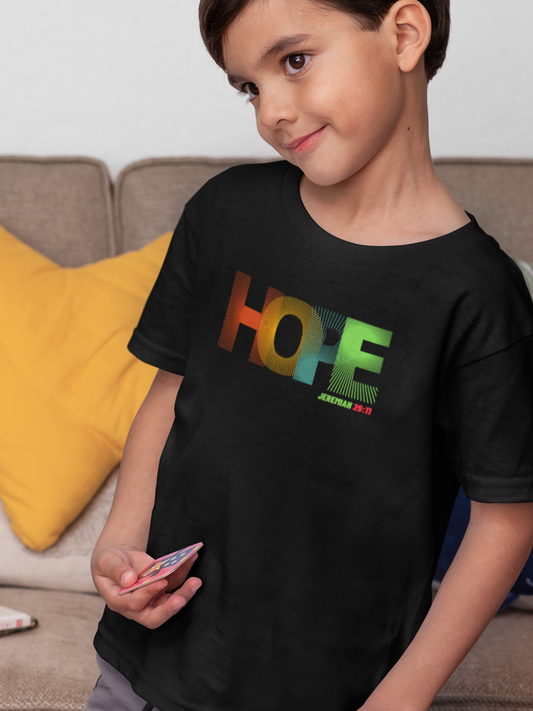 "Hope" boys christian t-shirt