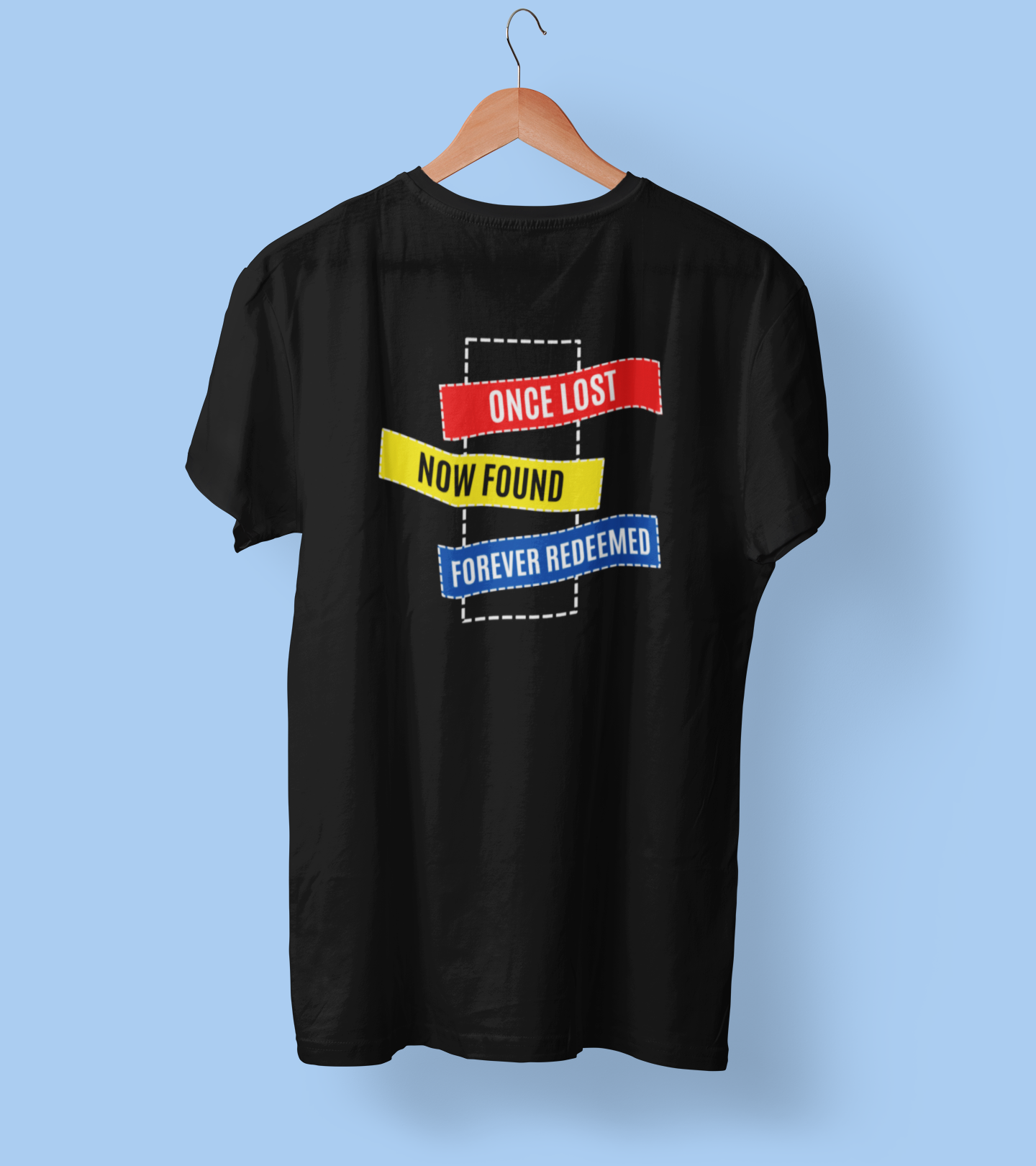 Lost. Found. Forever Redeemed. – Unisex Christian T-Shirt