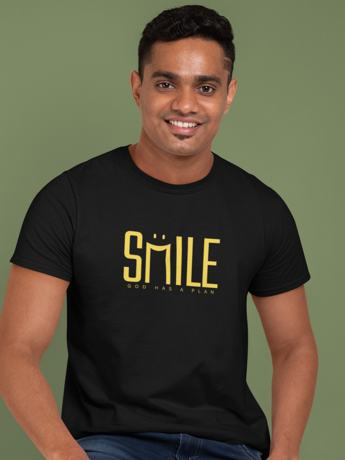 "Smile, God Has a Plan" Unisex Christian T-Shirt