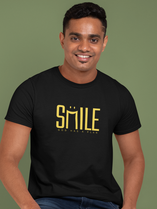 "Smile, God Has a Plan" Unisex Christian T-Shirt