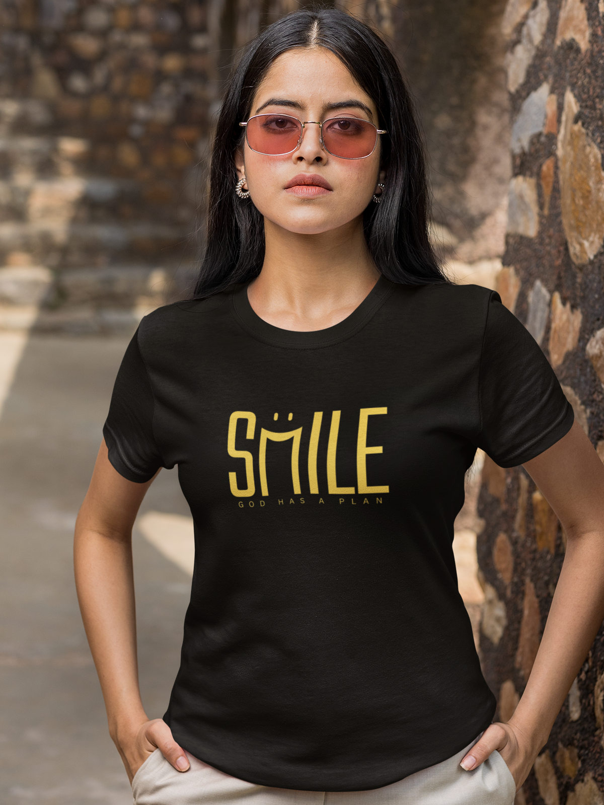 "Smile, God Has a Plan"  Women's Classic T-Shirt