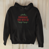 "Emmanuel - God with Us" unisex Christian hooded sweatshirt