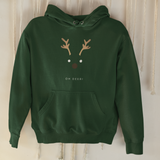 "Oh Deer!" unisex Christian hooded sweatshirt