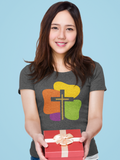 'Colorful Cross' women's Christian t-shirt