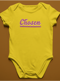 “Chosen” unisex baby onesie