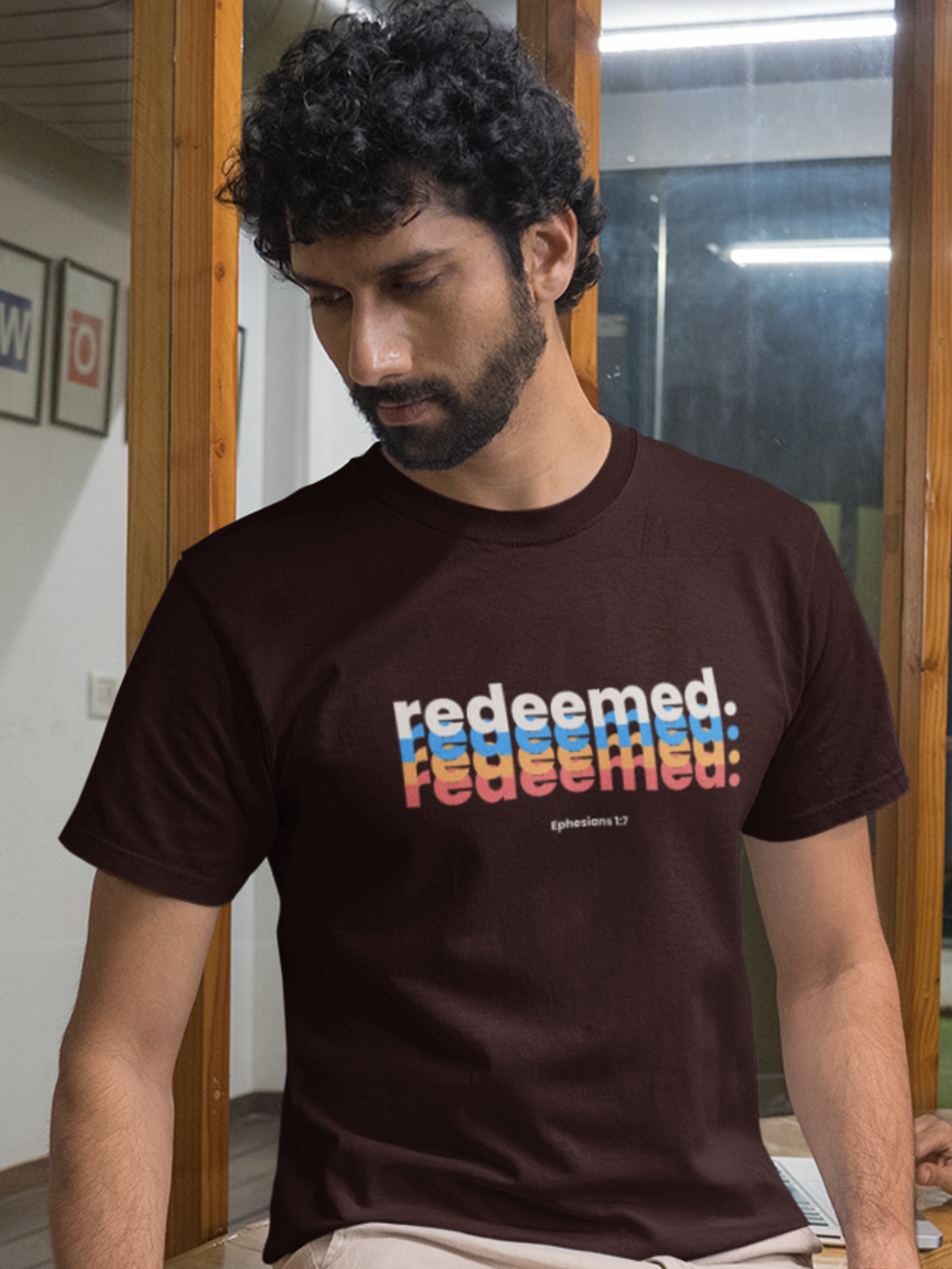 "Redeemed" unisex christian t-shirt