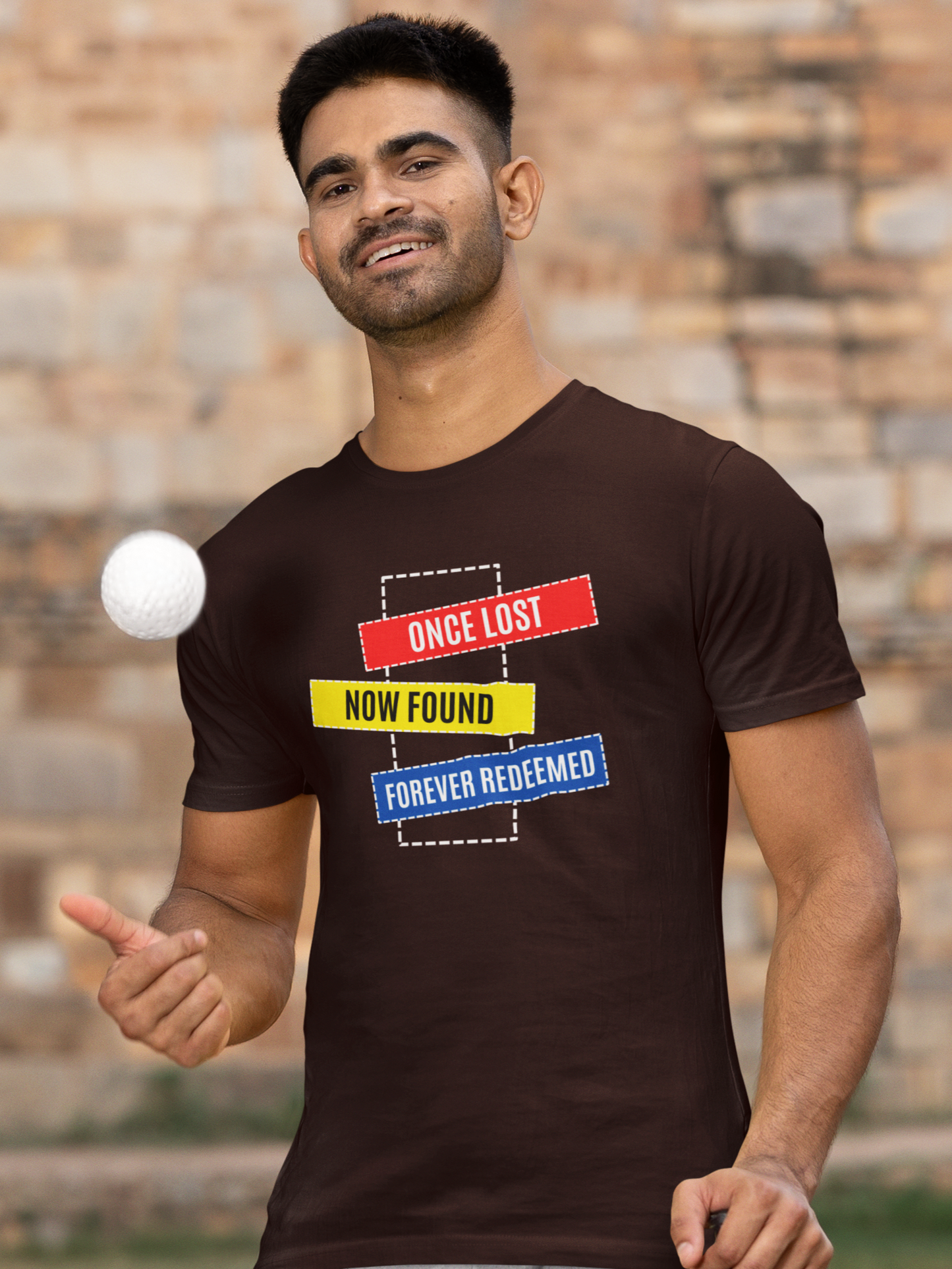 Lost. Found. Forever Redeemed. – Unisex Christian T-Shirt