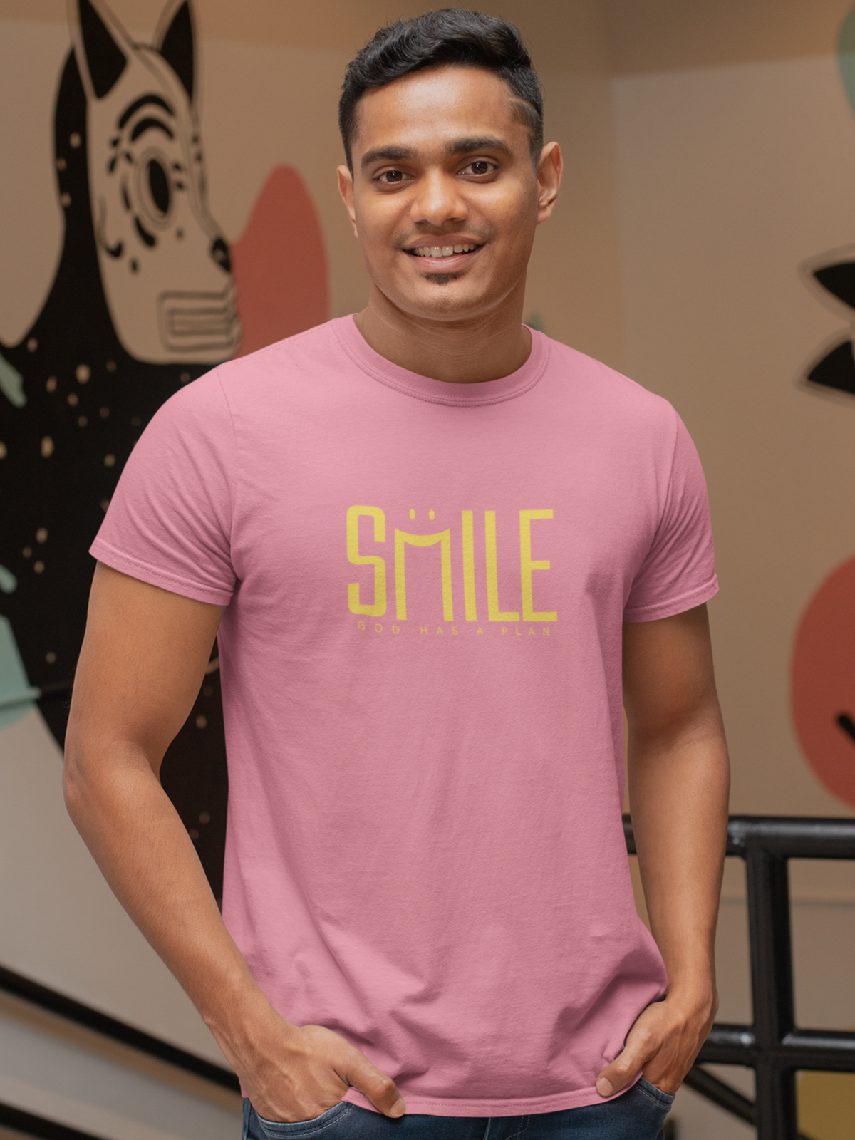 "Smile, God Has a Plan" Unisex Christian T-Shirt