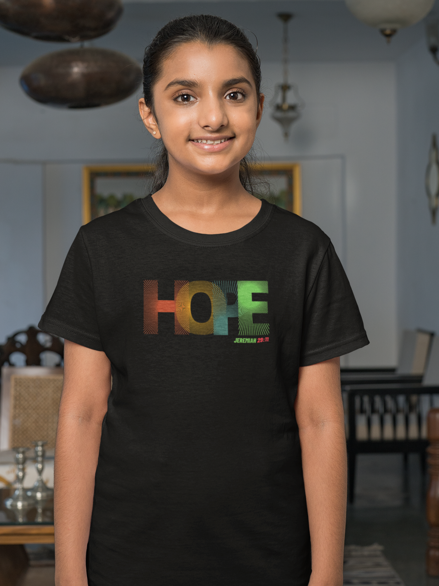 "Hope" girls christian t-shirt