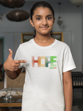 "Hope" girls christian t-shirt