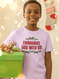 "Emmanuel - God with Us" Christmas boys t-shirt