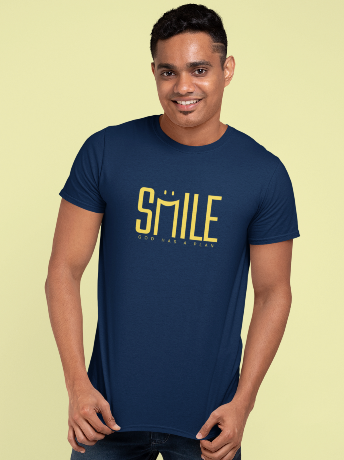 "Smile, God Has a Plan" Unisex Christian T-Shirt