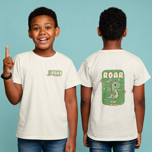 "Roar for Jesus" Boys' Christian T-Shirt