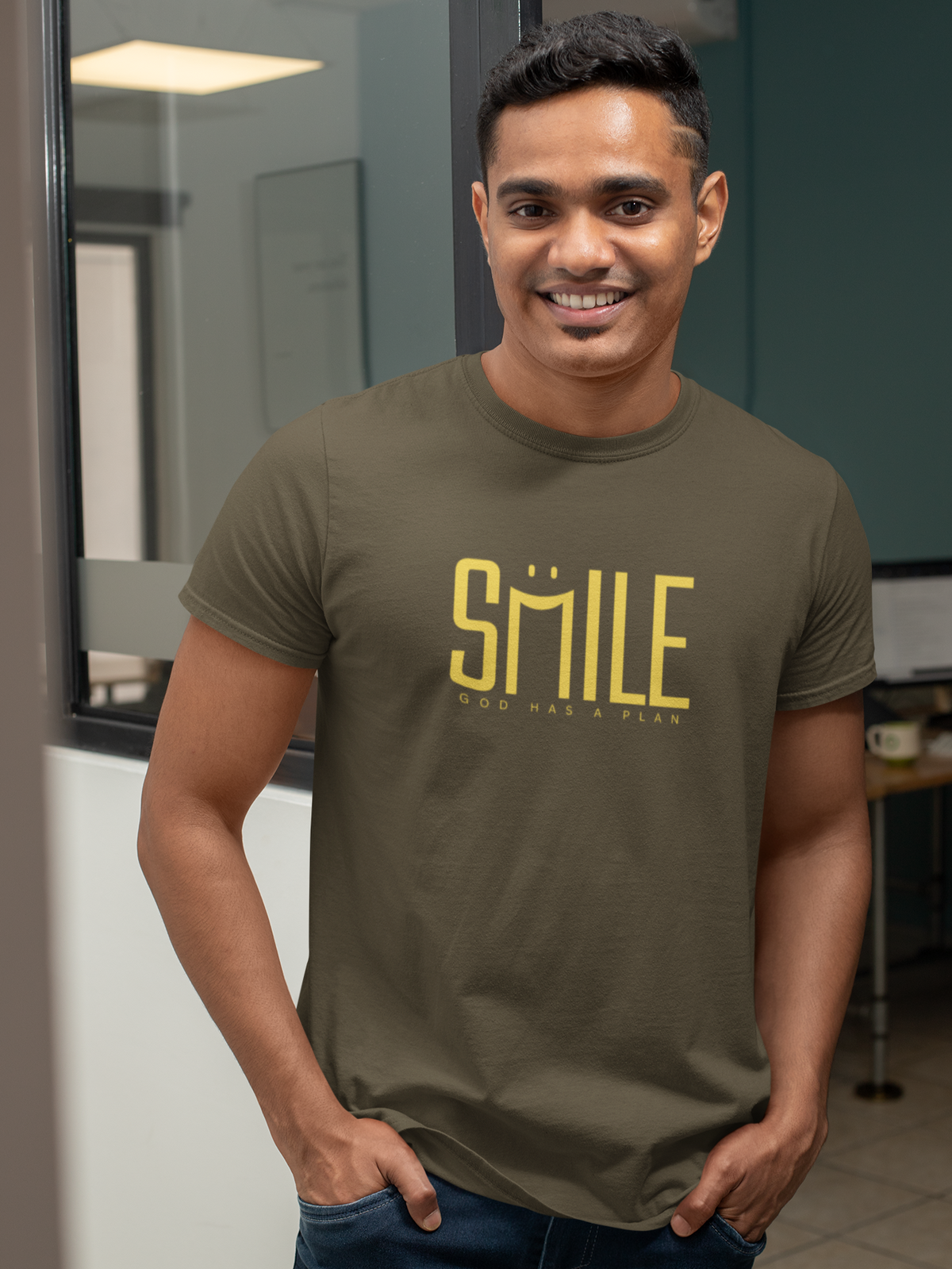 "Smile, God Has a Plan" Unisex Christian T-Shirt