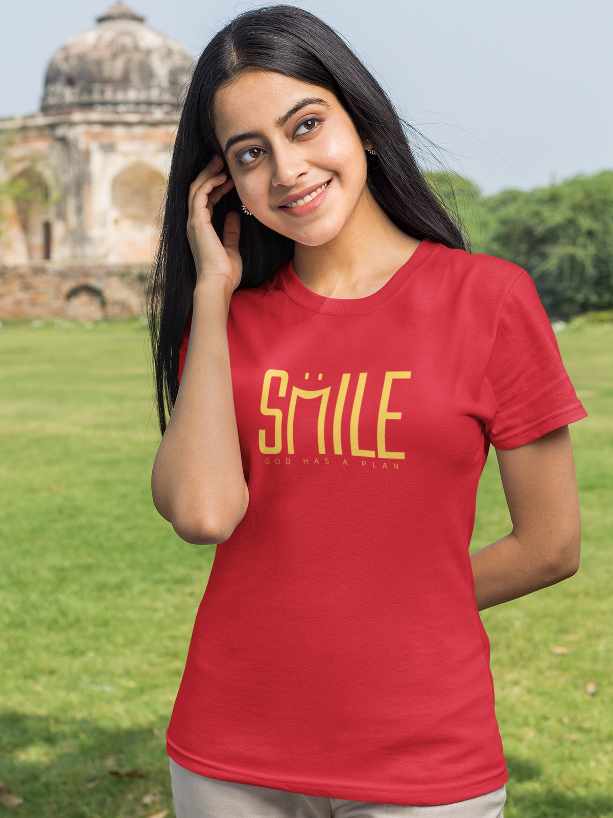 "Smile, God Has a Plan"  Women's Classic T-Shirt