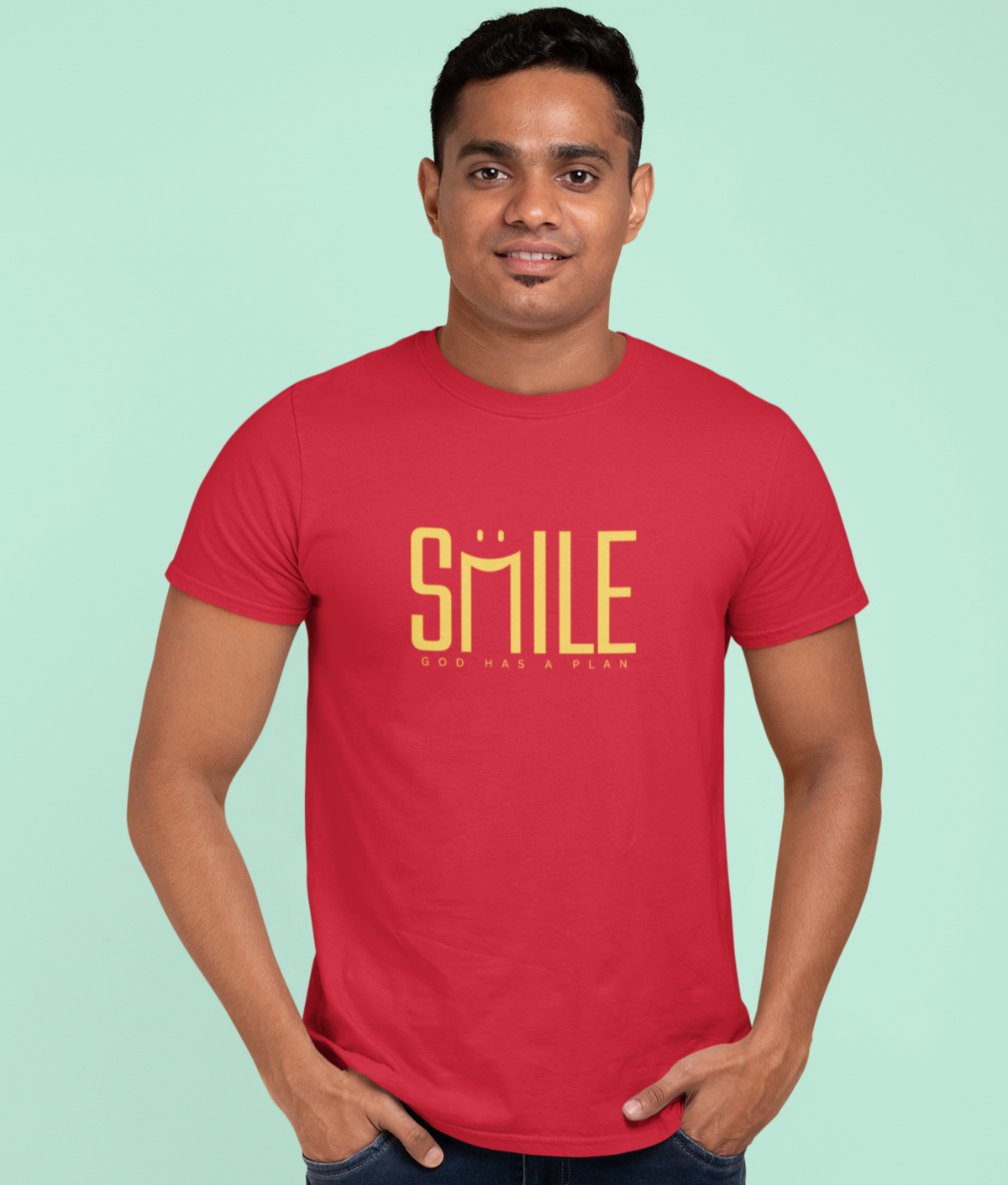 "Smile, God Has a Plan" Unisex Christian T-Shirt