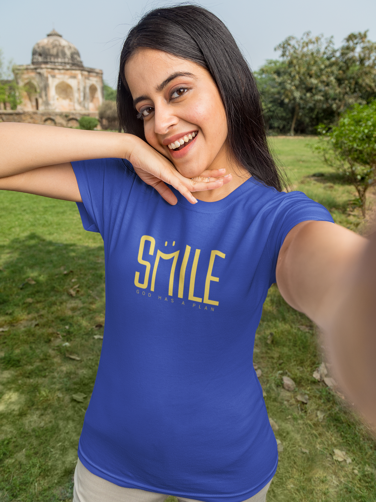 "Smile, God Has a Plan"  Women's Classic T-Shirt