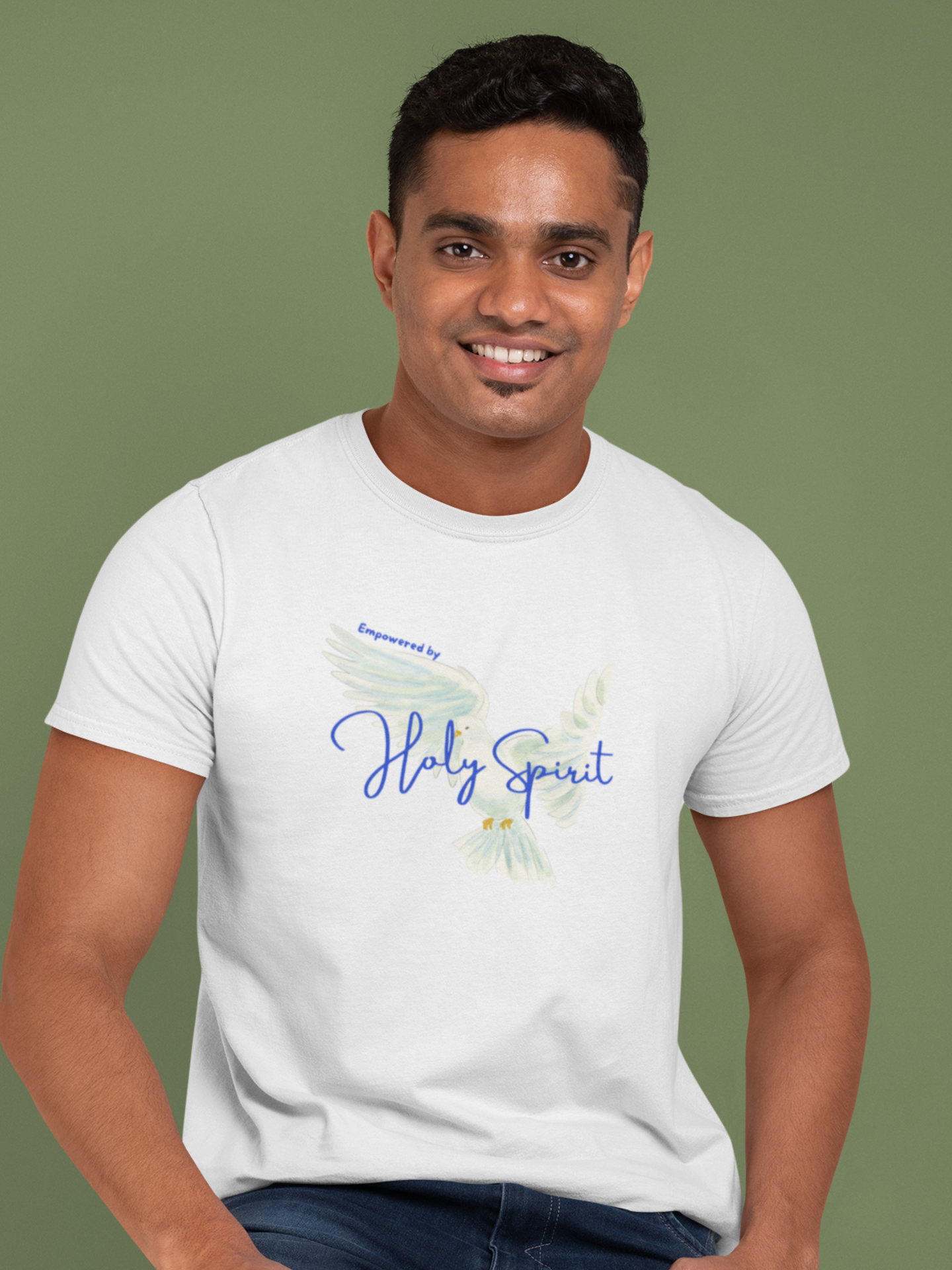 "Empowered by Holy Spirit" unisex christian t-shirt