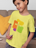 'Colorful Cross' boys christian t-shirt