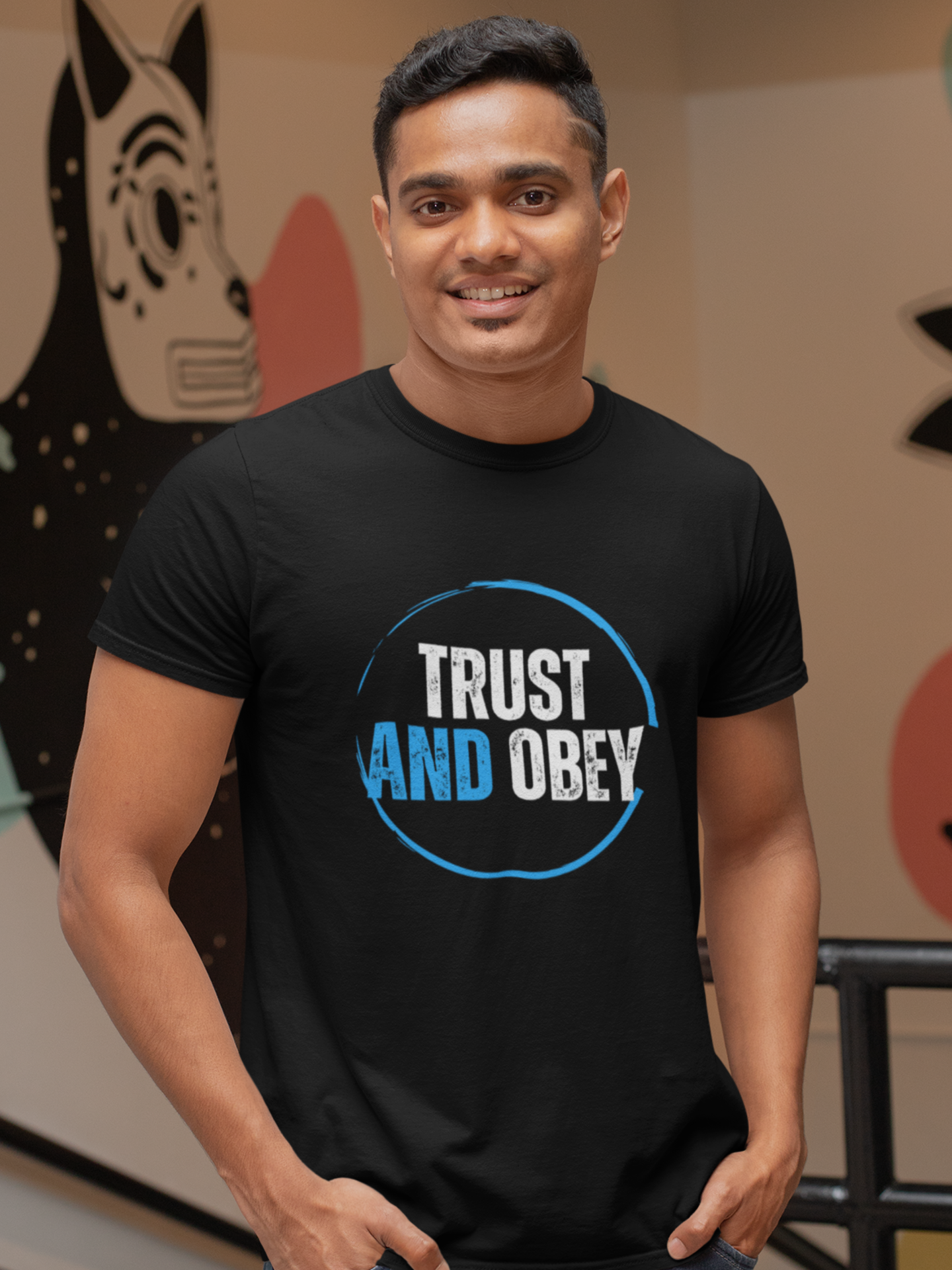 "Trust and Obey" unisex christian t-shirt