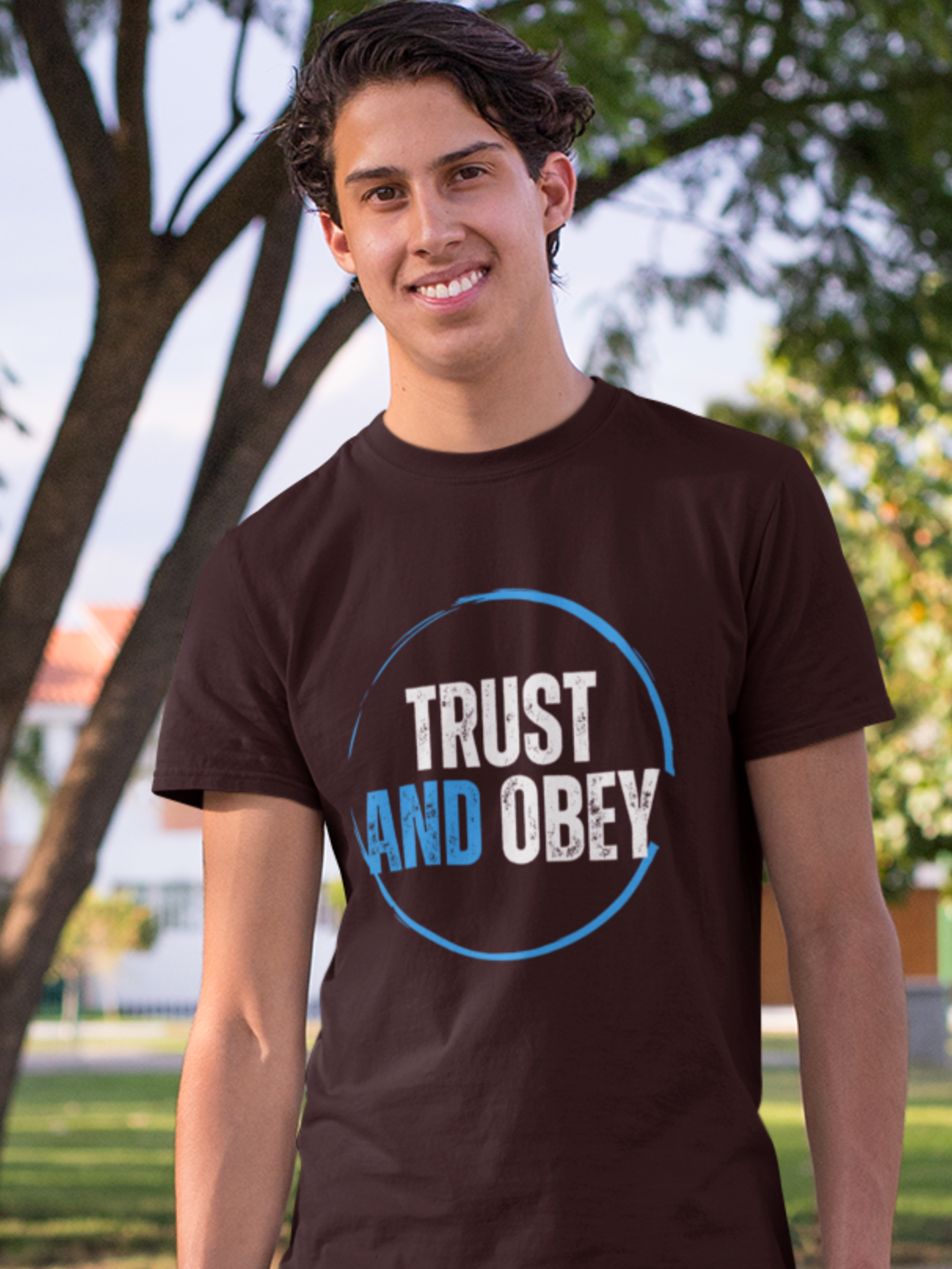 "Trust and Obey" unisex christian t-shirt