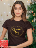 “Choose Joy” womens Christian t-shirt