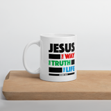 Jesus, The Way, The Truth, The Life - Christian Coffee Mug