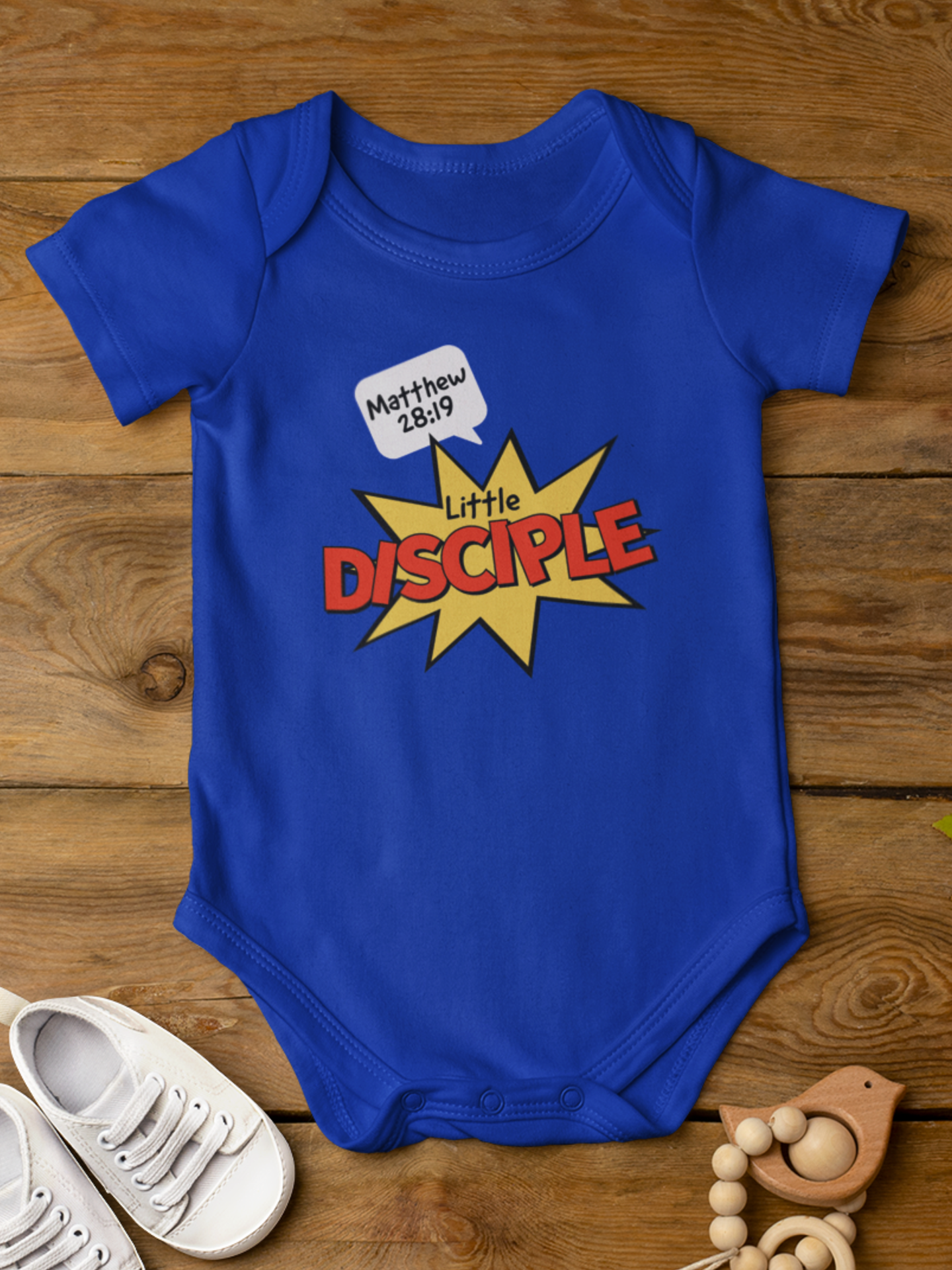 "Little Disciple" unisex baby onesie