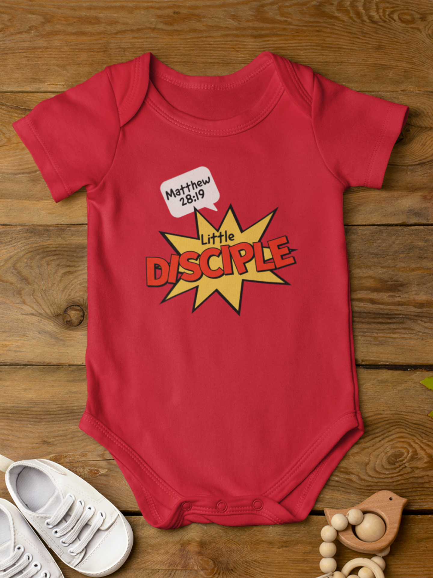 "Little Disciple" unisex baby onesie