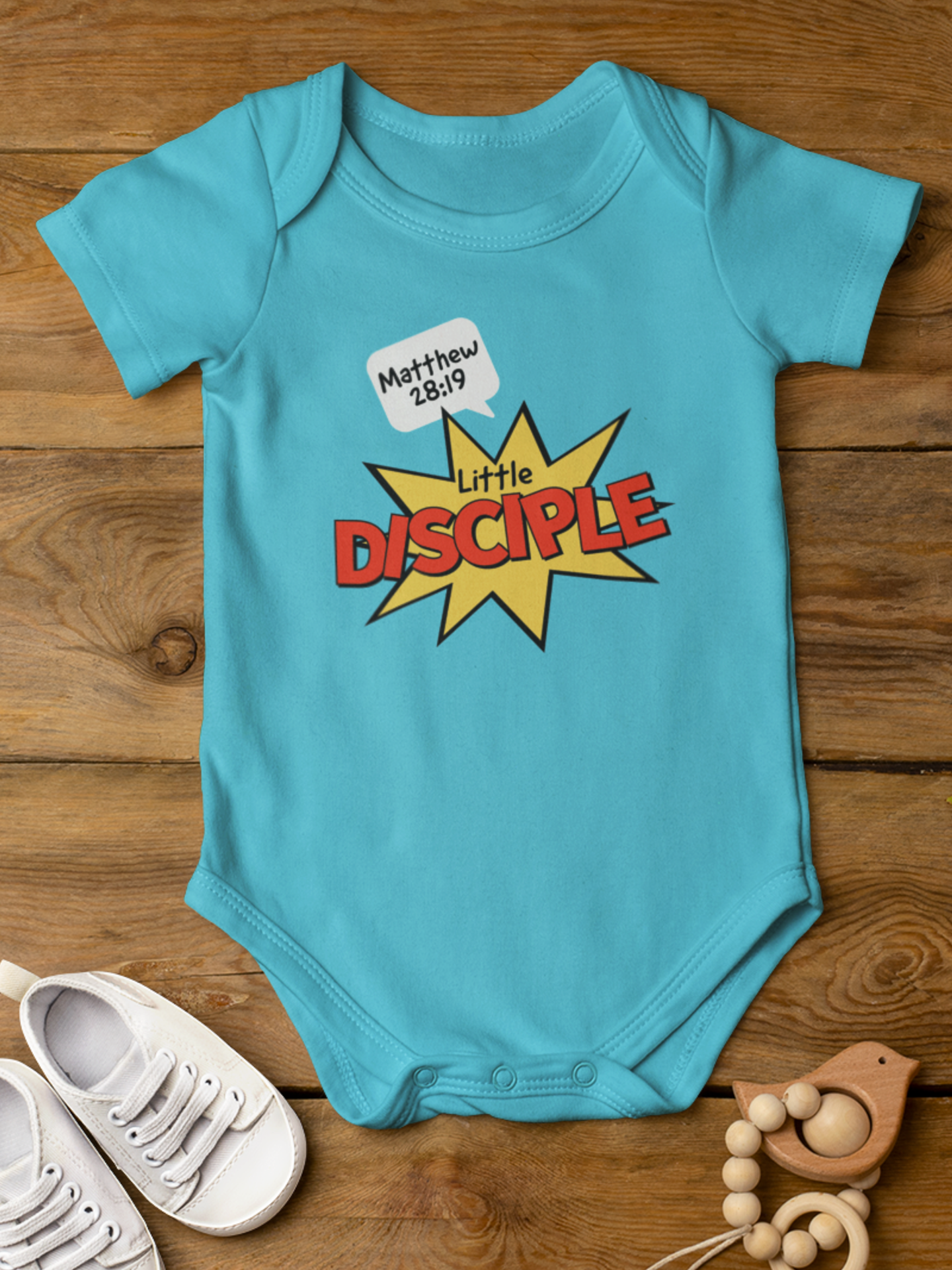 "Little Disciple" unisex baby onesie