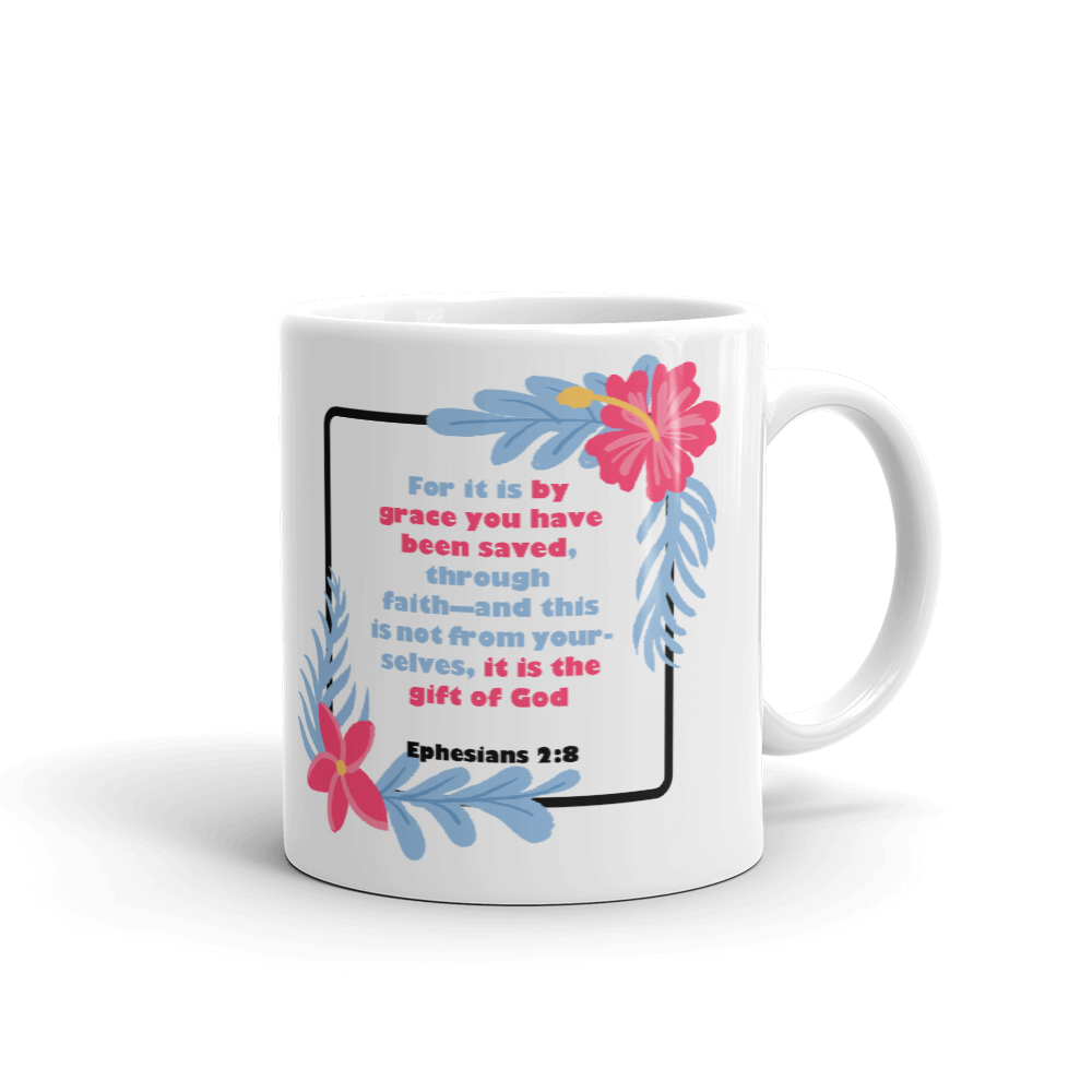 "Saved by Grace" - Christian Coffee Mug