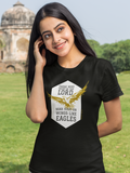 "Soar high on wings like Eagles" womens Christian t-shirt