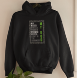 Black "Way maker, Miracle worker, Promise Keeper, Light in the darkness" unisex Christian hooded sweatshirt