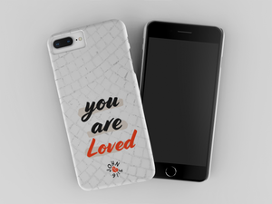 "John 3:16 - You are Loved" Christian Phone Back case