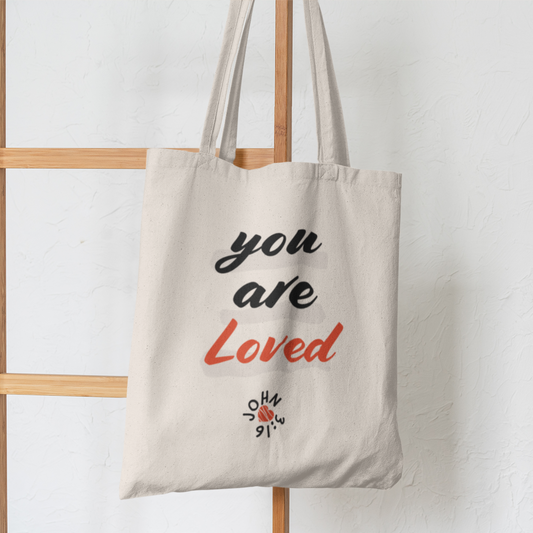 "John 3:16 - You are Loved" Tote Bag