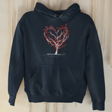"Let all that you do be done in Love" unisex Christian hooded sweatshirt