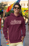 Maroon "As for Me and My house We will serve the Lord" unisex christian hooded sweatshirt