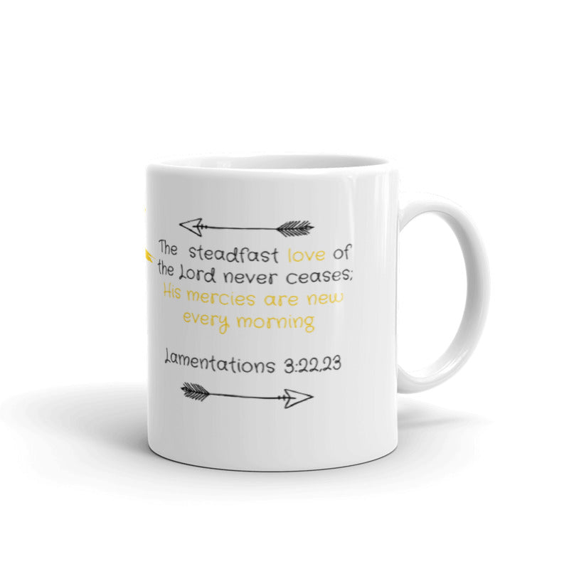 His Mercies are new every morning - Christian Coffee Mug